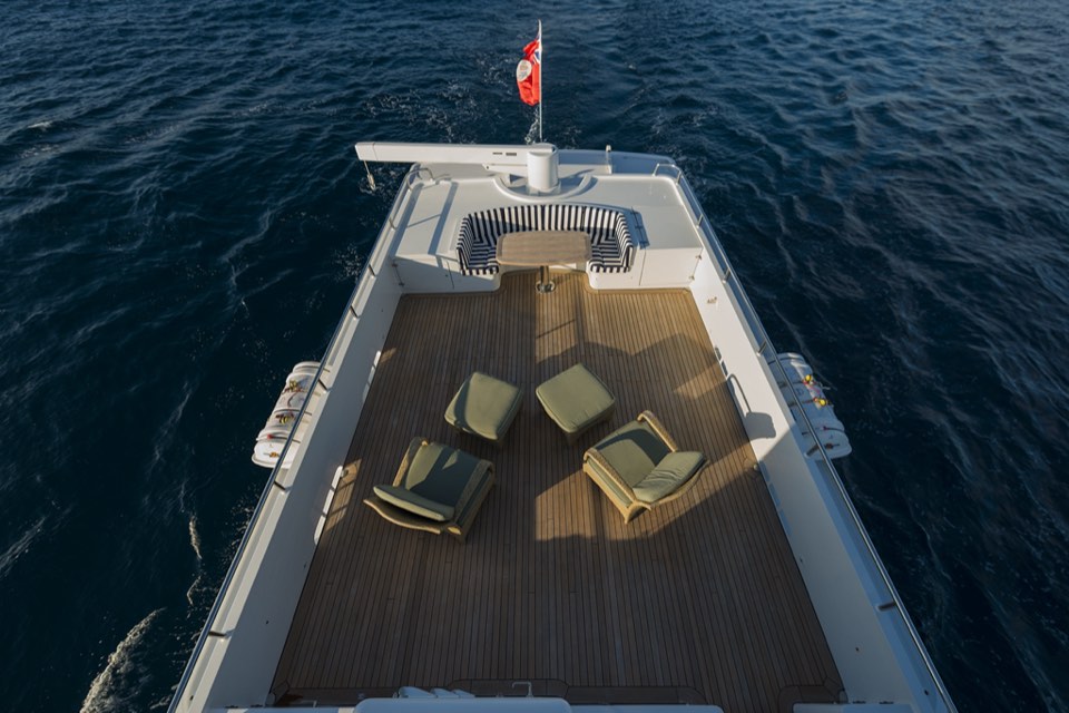 Poseidon: aft deck from above